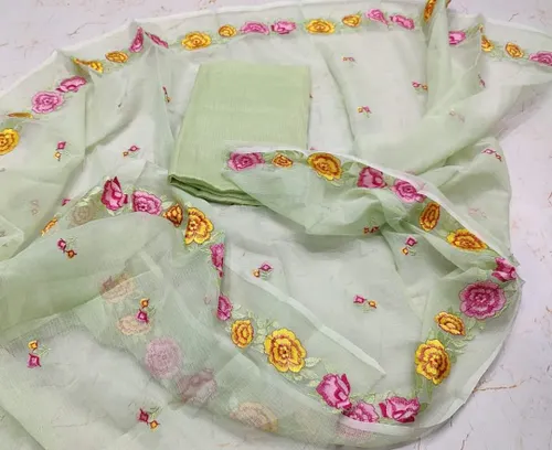 Classic Kota Doria Saree – Light, Airy & Perfect for Daily Elegance
